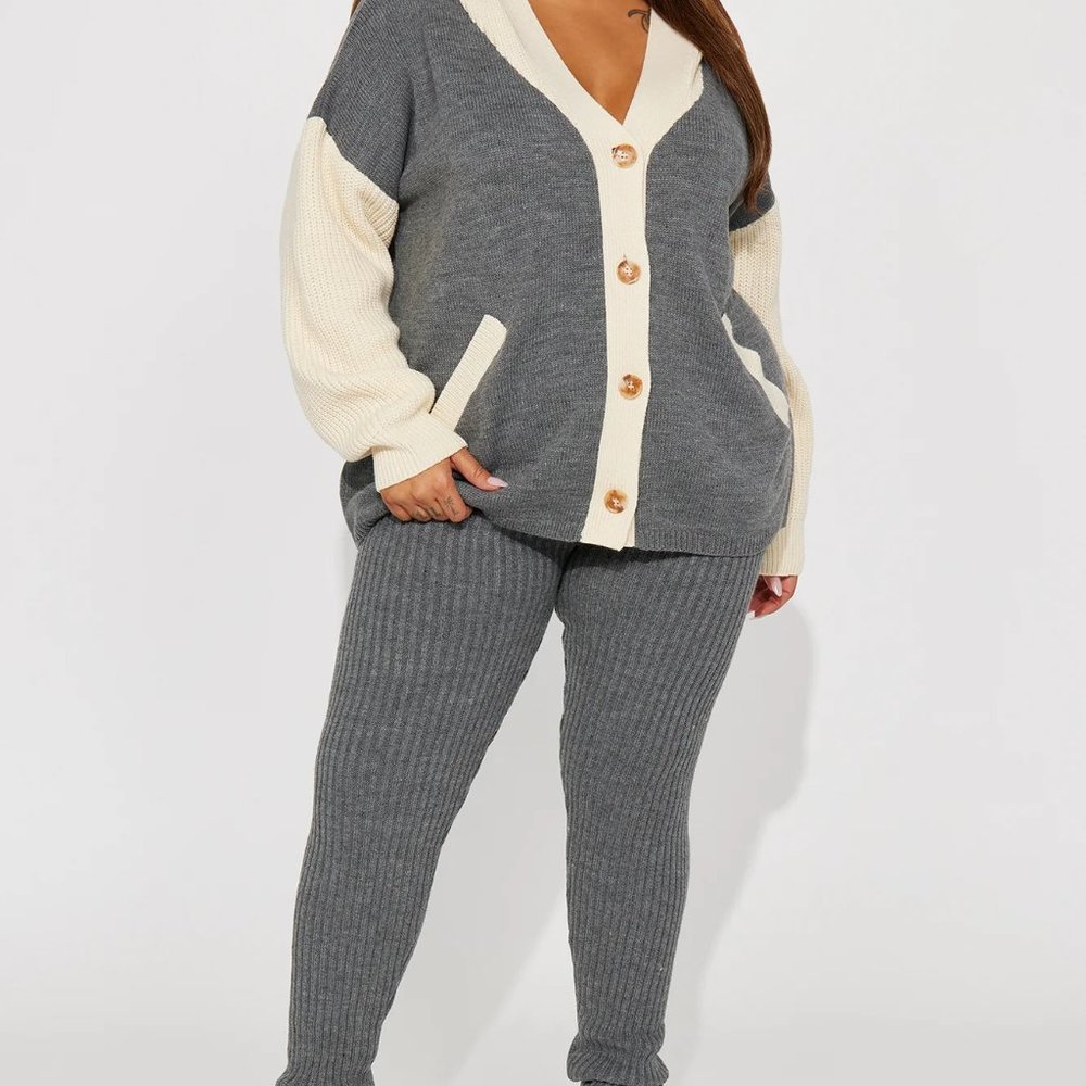 Fashion Nova Mia Sweater Legging Set